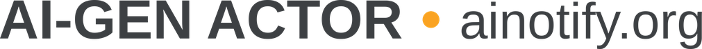 AI Notify wordmark, Horizontal