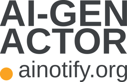 AI Notify wordmark, Stacked
